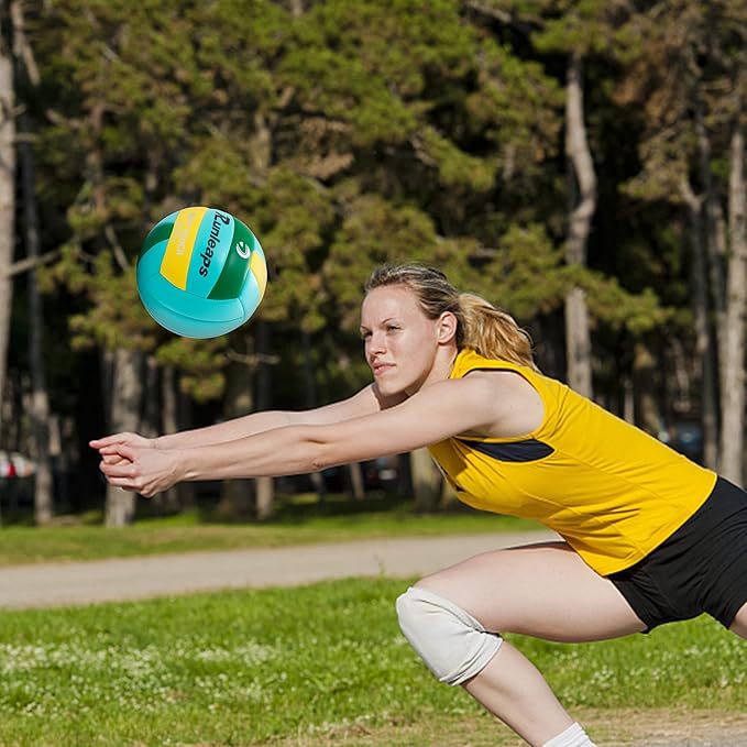 Beach Volleyball Official Size 5 Soft Waterproof Volleyball Sand Sports PU Ball for Indoor