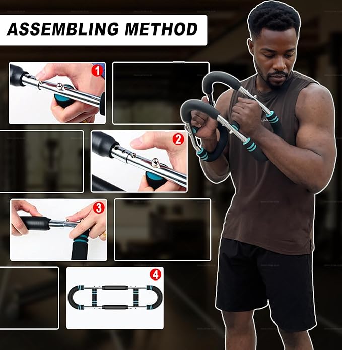 Ultimate Twister Arm Trainer, Adjustable Chest Workout Equipment, Arm Trainer for Men, Chest