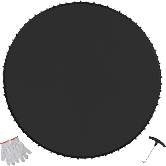VEVOR Replacement Trampoline Mat, Universal Jumping Round Trampoline, Reinforce UV-Resistant Mat