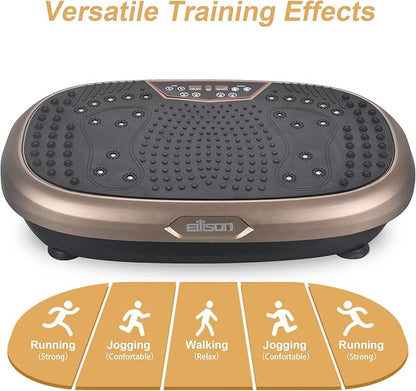 EILISON FitMaxx 3D XL Vibration Plate Exercise Machine - Whole Body Workout Vibration Platform