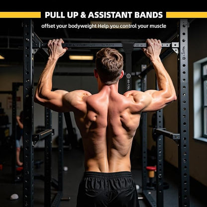 Exercise Bands，Set of 6 Resistance Bands for Working Out,Pull Up Bands Set,at Home Workout