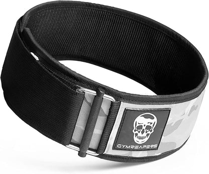 Gymreapers Quick Locking Weight Lifting Belt for Men Gym Belt for Powerlifting Deadlift Belt with 4