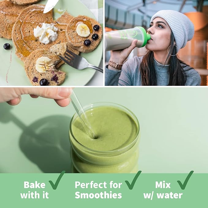 Sprout Living Organic Pea Protein Powder, Unflavored, 20 Grams of Plant Based Organic Protein
