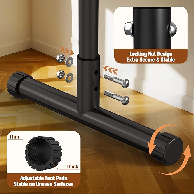 RELIFE REBUILD YOUR LIFE Dip Station Functional Heavy Duty Dip Stands Fitness Workout Dip bar