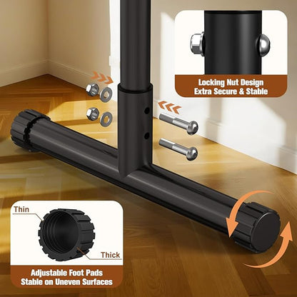 RELIFE REBUILD YOUR LIFE Dip Station Functional Heavy Duty Dip Stands Fitness Workout Dip bar