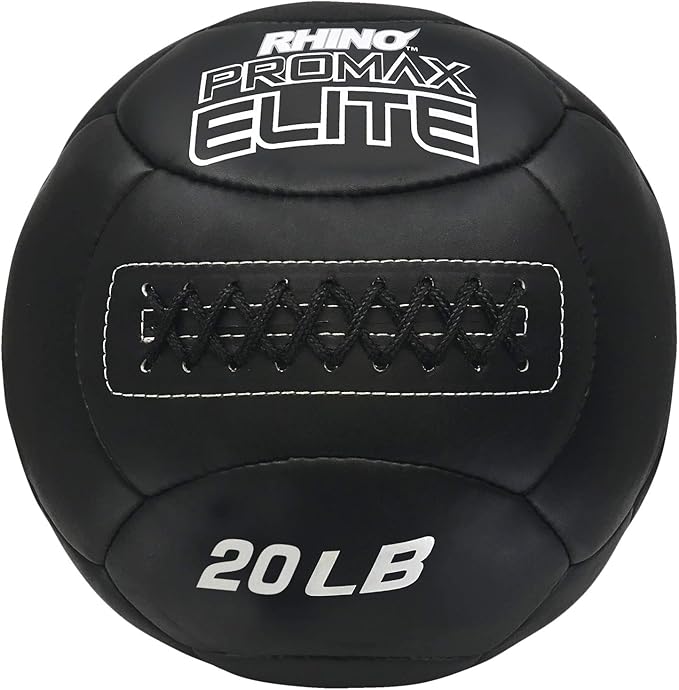 Champion Sports Rhino Promax Elite Slam Ball – Soft Shell, Non-Slip Grip, Multiple Weights