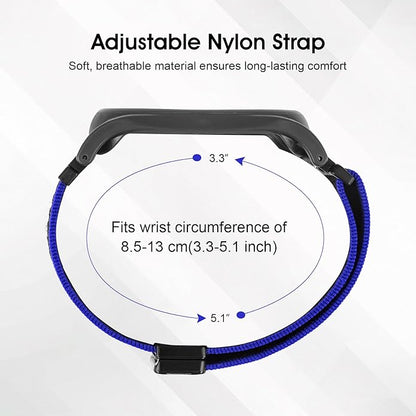 Adjustable Smartwatch Soft Woven Nyon Wristband + Protective Case Base fits for PLAUD AI NotePin