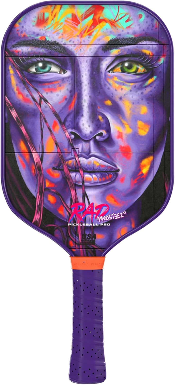 RAD Pro Pickleball Paddle Set – USAPA Approved – T700 Carbon Fiber Surface & 16mm Full-Cell