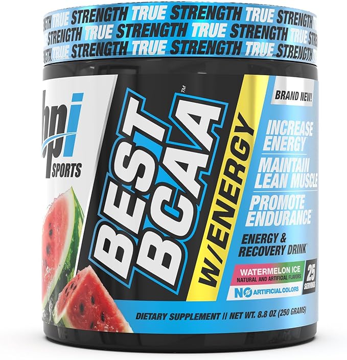 BPI Sports Best BCAA Powder - Muscle Recovery Support - Branched Chain Amino Acids Supplement |