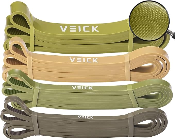 VEICK Resistance Bands for Working Out, Exercise Bands, Workout Bands, Pull Up Assistance Bands