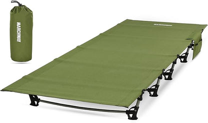MARCHWAY Ultralight Folding Tent Camping Cot Bed, Portable Compact for Outdoor Travel, Base Camp
