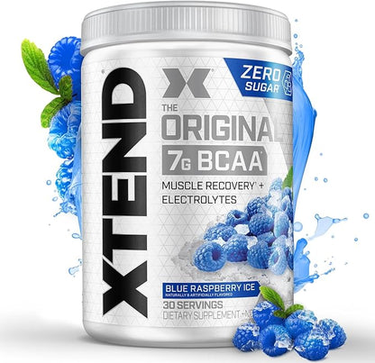 Xtend XTEND Original BCAA Powder 7g BCAA and 2.5g L-Glutamine, Sugar Free Post Workout Muscle