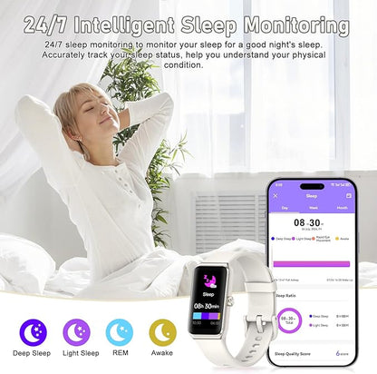 Fitness Tracker with Step Counter/Calories/Stopwatch, Activity Tracker, Health Tracker with Heart