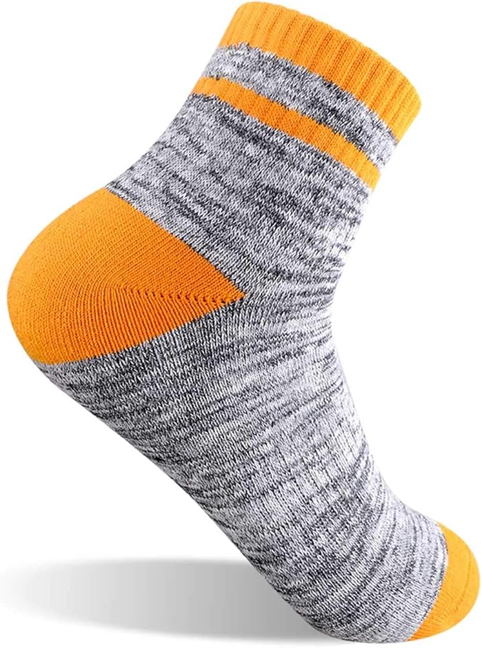 FEIDEER Hiking Walking Socks For Women, Multi-pack Outdoor Recreation Socks Moisture Wicking Crew