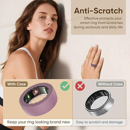 BO&DQQ 15 Pack Ring Cover Compatible with Oura Ring Gen 4 /Gen 3/ Samsung