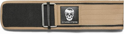 Gymreapers Quick Locking Weight Lifting Belt for Men Gym Belt for Powerlifting Deadlift Belt with 4