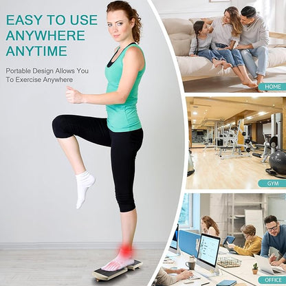 Ankle Foot Strengthener, Sprain Exerciser, Single Leg Balance Board for Stability Training, Posture