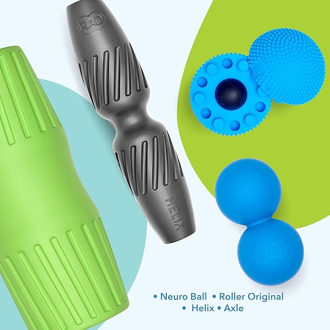 RAD Back Relief Massage Set ??Myofascial Release Bundle for Back Pain, Muscle Recovery, and