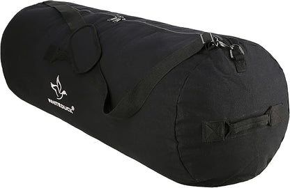 WHITEDUCK HOPLITE Heavy Duty Military Canvas Duffel Bag, Army Cargo Style, Foldable Tactical
