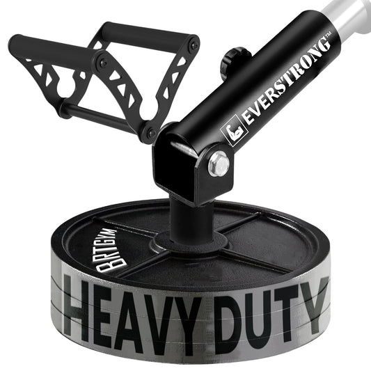 T Bar Row Landmine Attachment for Barbell with V Bar Handle, 360° Swivel