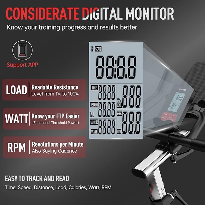 JOROTO X2|X2PRO Exercise Bike, X4S Bluetooth Stationary Indoor Cycling Bike with Readable 100