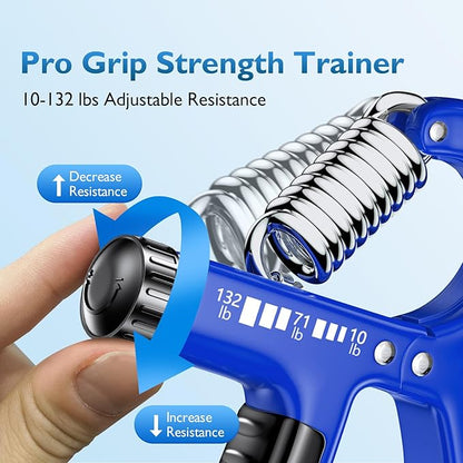 FitBeast Grip Strengthener Forearm Strengthener, Adjustable Hand Grip Strengthener for Strength