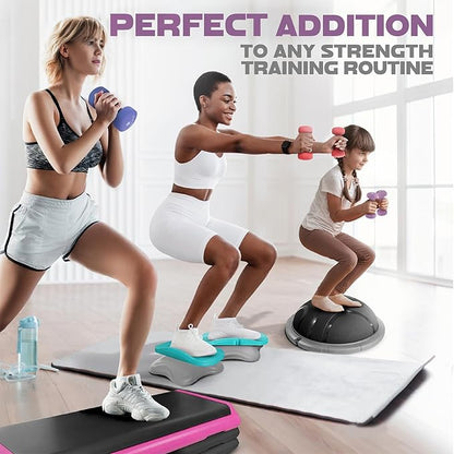 Yes4All Neoprene Coated Dumbbell Hand Weight Sets of 2 - Multiple Weight Options with 15 Colors