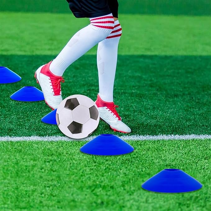Professional Agility Ladder Speed Training Equipment Set-20ft Agility Ladder,12 Soccer Cones, 4
