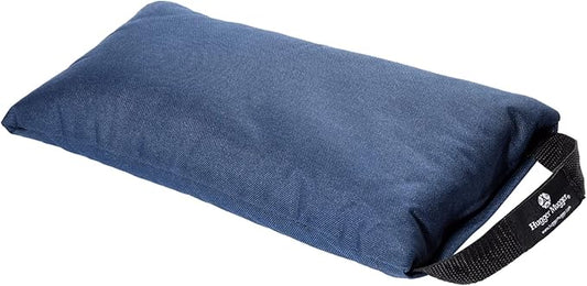 Hugger Mugger 10lb Yoga Sandbag - Adds Weight to Your Poses, Zipper Cover, Sturdy Handle, Silica