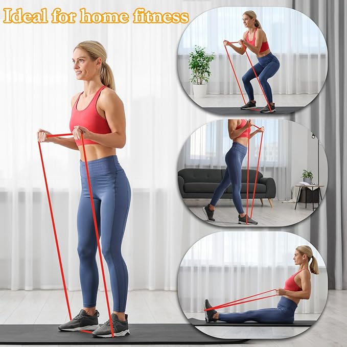 8 Pcs Resistance Bands Pull up Bands Pull up Assistance Bands Exercise Workout Bands for Working
