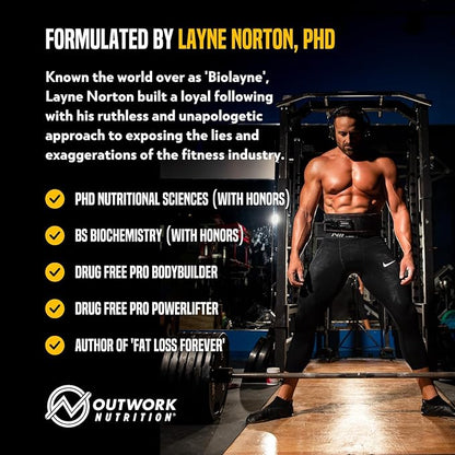 Outwork Nutrition Pre Workout Powder for Men & Women - Pre-Workout Supplements Without Creatine