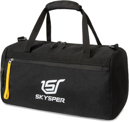 SKYSPER 30L Gym Duffel - Sports Bag Small with Wet Pocket for Sport, Travel, Fitness & Workout Men
