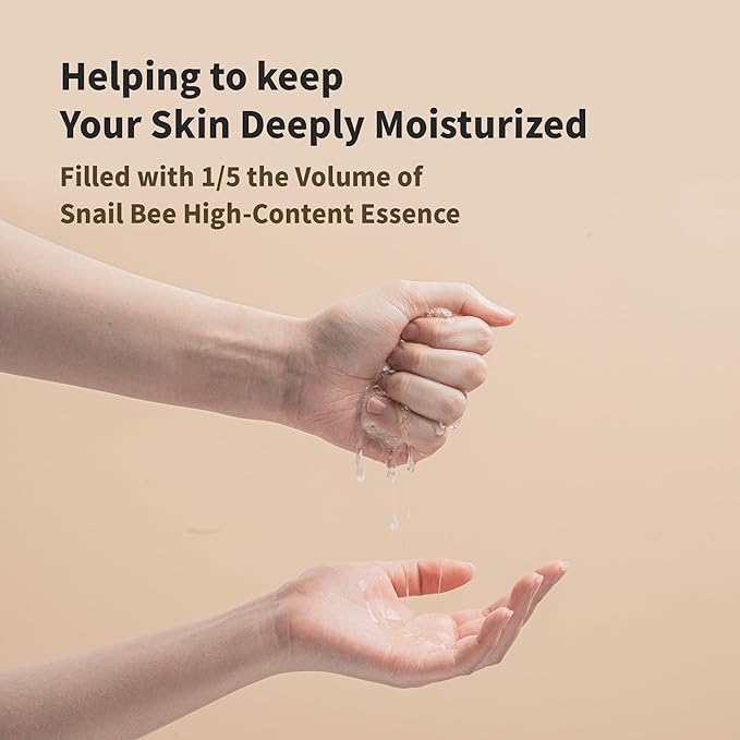 BENTON Snail Bee High Content Mask Pack (20g / 10 Sheets) - Snail Mucin Face Mask With Bee Venom |