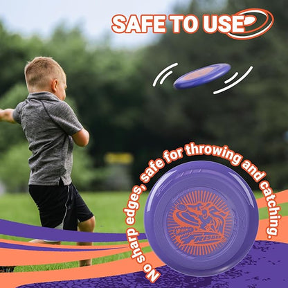Wham-O Frisbee Go Flying Disc, 9 Inch Lightweight Sports Disc for Beginners Outdoor Beach Backyard
