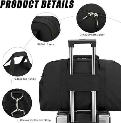 Searock 21 Inch Gym Bag with Shoe Compartment, Sports Duffle Bag for Travel, Carry On Duffel Bag