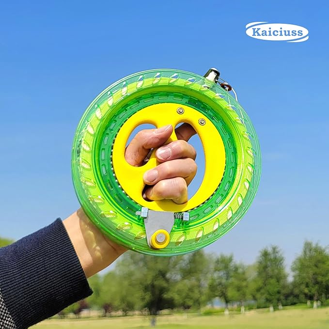 Large Delta Kite Easy to Fly with Kite Reel Set, Beach Kite & Kite Spool for Kids & Adults, Single