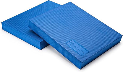 StrongTek Extra Wide Foam Balance Pad for Physical Therapy, 19" X 15.8" X 2.4", High-Density TPE