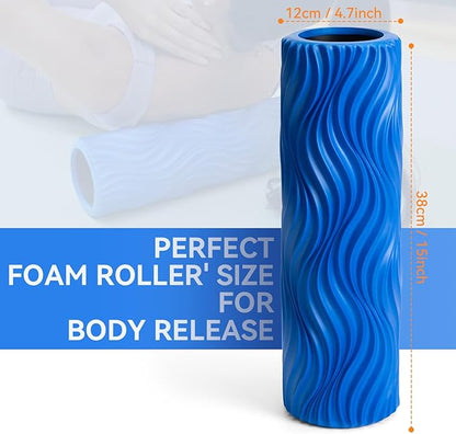 Foam Roller Medium Density Back Roller for Deep Tissue Muscle Massage of The Back and Leg Muscles