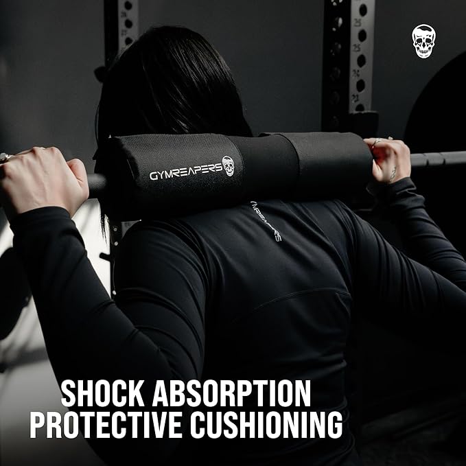 Gymreapers Barbell Squat Pad - Protective Bridge Pad For Hip Thrust, Squats, Lunges - Hip Support