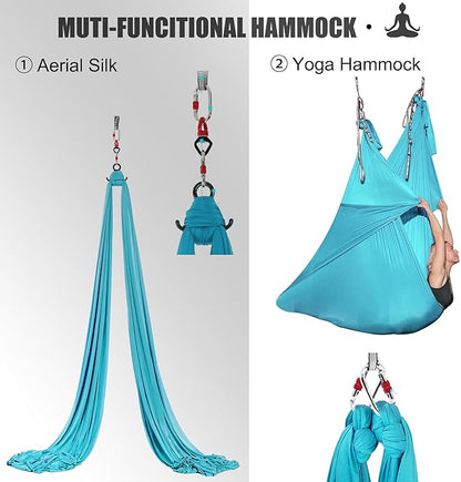 Aerial Silks 11 Yards Aerial Silks For Home Aerial Yoga Swing Aerial Yoga Hammock Swing Aerial Silk