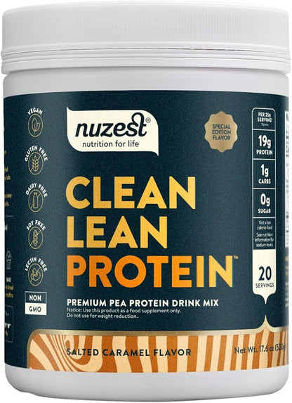 Nuzest - Pea Protein Powder - Clean Lean Protein, Premium Vegan Plant Based Protein Powder, Dairy