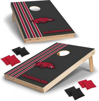 2' x 3' Solid Wood Cornhole Set with Direct Print HD Team Graphics – Great Gift for Any NCAA Fan!