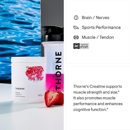 THORNE Creatine - Micronized Creatine Monohydrate Powder - Support for Muscles & Cognitive