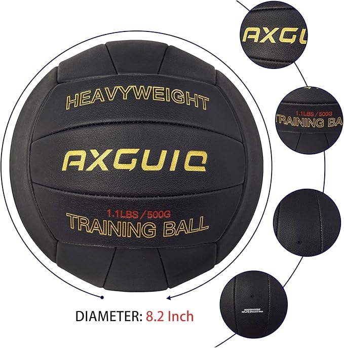 1.1LBS Heavy Weight Volleyball Official Size 5 Setter Training Volleyballs Training
