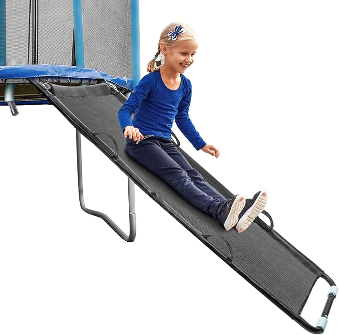 TANOSHII® Universal Trampoline Slide Ladder with Handles, Strong Tear Resistant Fabric, Easy to