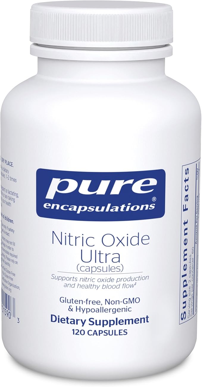 Pure Encapsulations Nitric Oxide Ultra (Capsules) - Supplement Supports Nitric Oxide Production