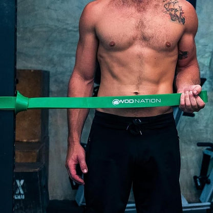 WOD Nation Pull Up Assistance Bands (10-175lbs Band) - Best for Pullup Assist, Chin Ups, Resistance