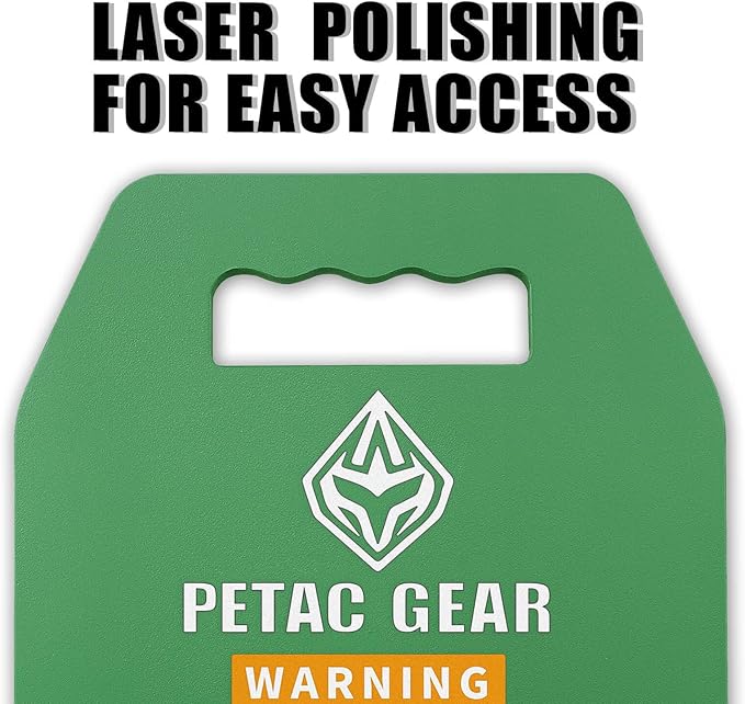 PETAC GEAR Tactical Weights Plates For Weighted Vest For Men Workout,5/10/15/20 LBS Weight Strength