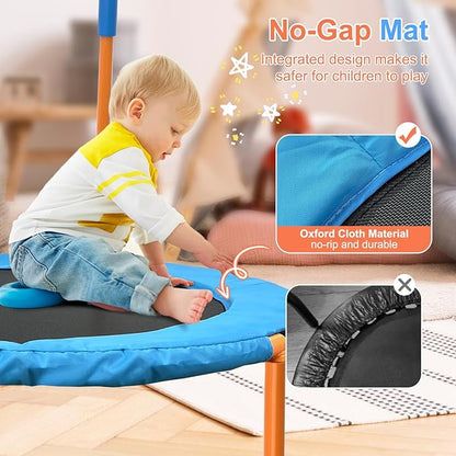 Ativafit 36inch Mini Toddler Trampoline for Kids Ages 2-6 Indoor Outdoor Folding Small Rebounder