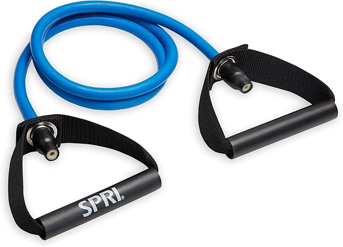 SPRI Xertube Resistance Bands with Handles – All Exercise Cords Sold Separately with Home Gym
